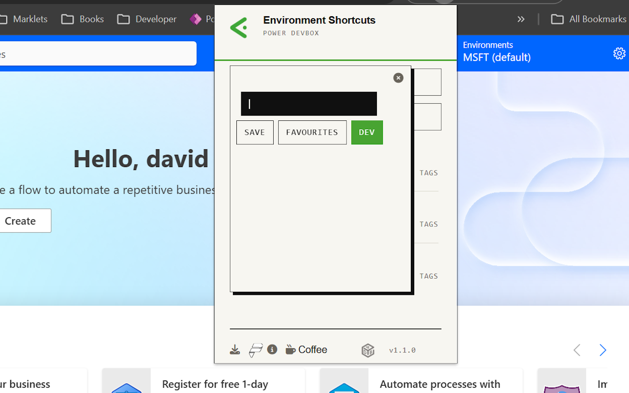 Environment Tags